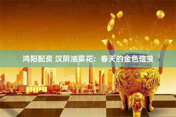 鸿阳配资 汉阴油菜花:春天的金色信笺